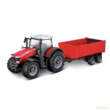 Bburago: Trattore Con Rimorchio 10 Cm (Assortimento)