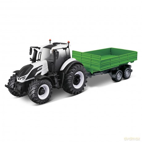 Bburago: Trattore Con Rimorchio 10 Cm (Assortimento)