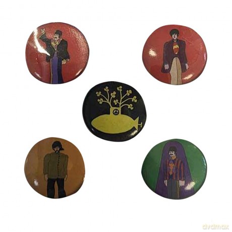 Beatles - The - The Beatles Button Badge Pack: Yellow Submarine