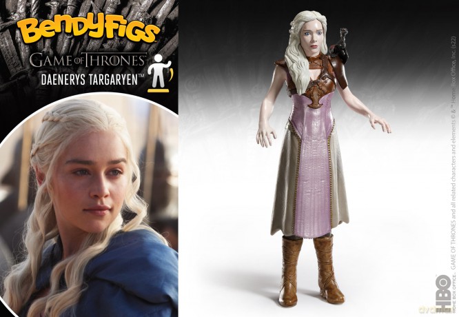 Bendyfigs Game of Thrones Daenerys Targaryen
