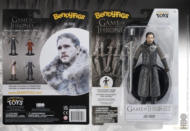 Bendyfigs Game of Thrones Jon Snow