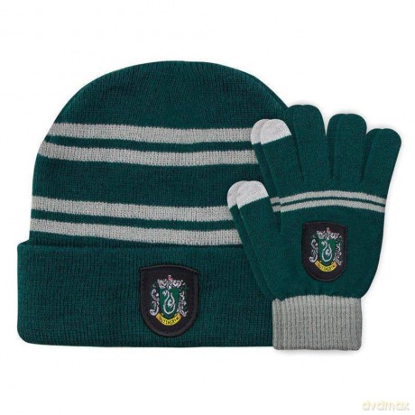 Berretto + Guanti Harry Potter Serpeverde