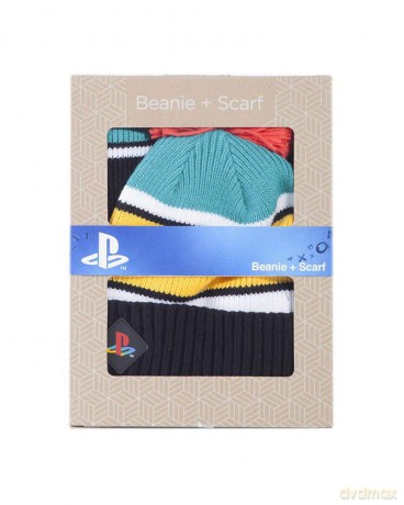 Berretto e Sciarpa Logo PlayStation