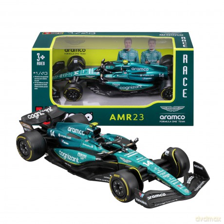 Bg38090a - 1/43 Aston Martin Aramco Cognizant F1 Amr23 No.14 Alonso (One Supplied)