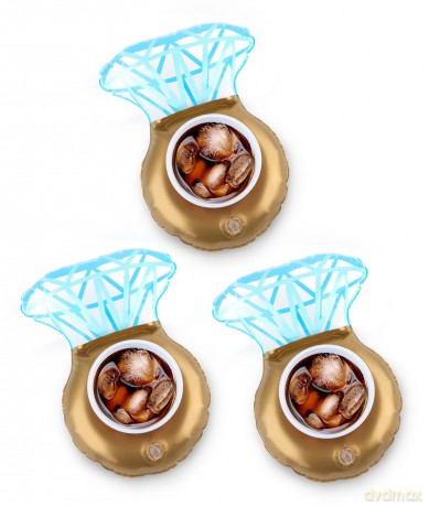 Big Mouth Bmdf-Br - Beverage Boat Bling Rings Pack 3 Pz