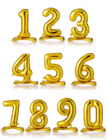 Bigiemme: Party: Pallone Foil Autoportante 70 Cm - 8 Gold Q