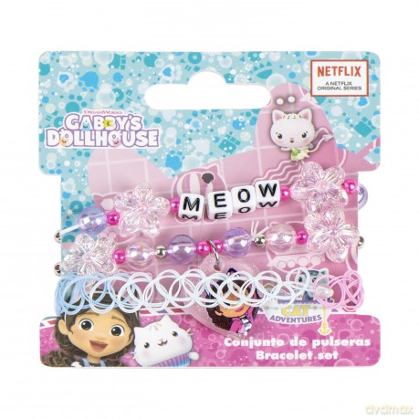 Bransoletki dziecięce Gabby's Dollhouse (Koci Domek Gabi)