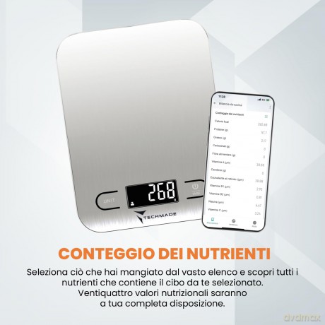 Bilancia Digitale Pesa Alimenti