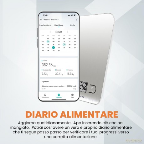 Bilancia Digitale Pesa Alimenti