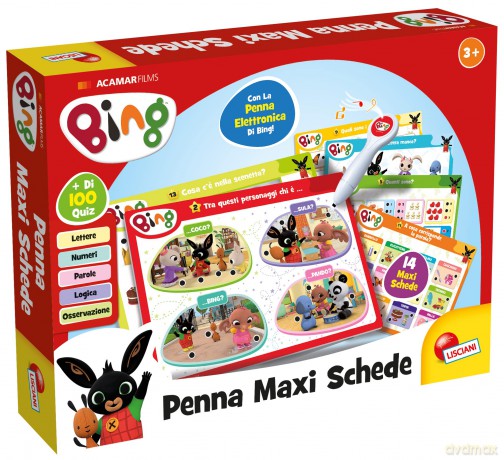 Bing: Lisciani - Penna Maxi Schede