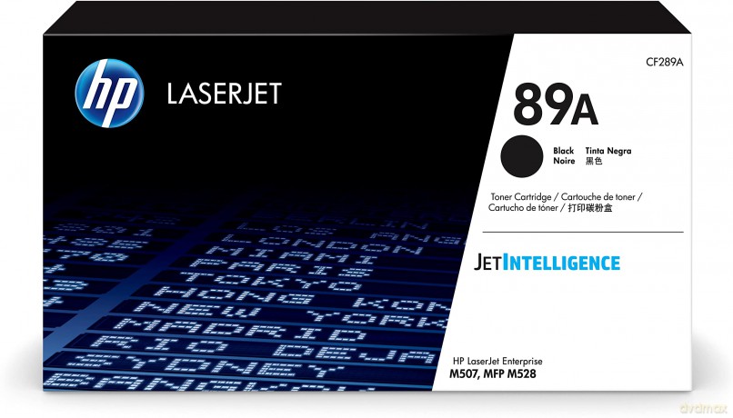 Black - Original - Laserjet - Toner Cartridge (Cf289a) - For Laserjet Enterprise M507 Mfp M528 Laserjet Enter