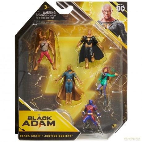 Black Adam Gift Set Personaggi 5 Cm