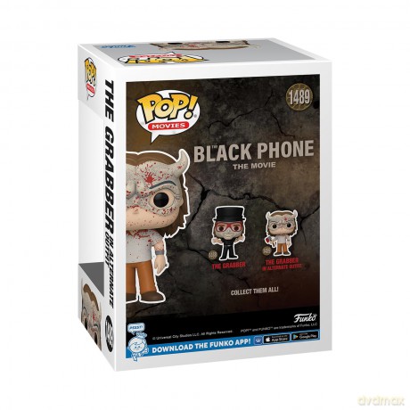 Black Phone Pop! Movies Vinyl Figur The Grabber(Bd