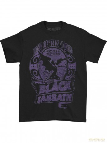 Black Sabbath Men's Tee: Lord of this world (Small)