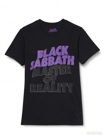 Black Sabbath Men's Tee: Masters of Reality Album (Back Print) (Medium)