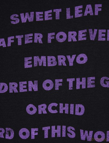 Black Sabbath Men's Tee: Masters of Reality Album (Back Print) (Medium)