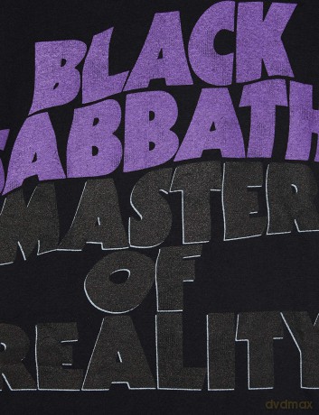 Black Sabbath Men's Tee: Masters of Reality Album (Back Print) (Medium)