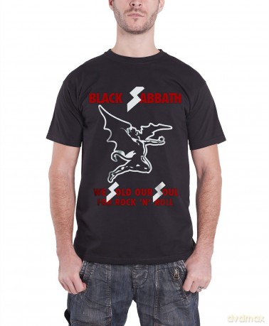 Black Sabbath Men's Tee: Sold our Soul (Small)