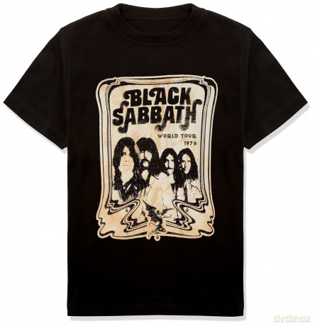 Black Sabbath Men's Tee: World Tour 1978 (Small)