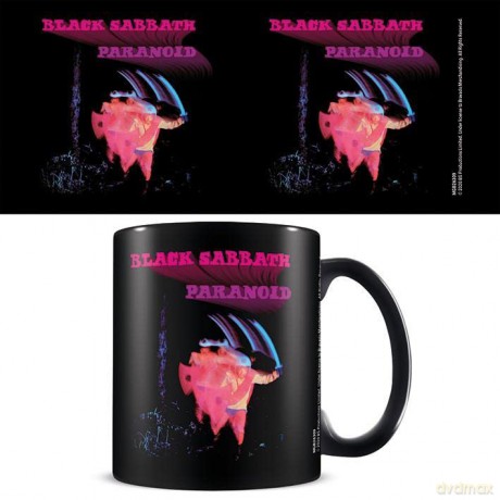 Black Sabbath Paranoid Black Pod Mug