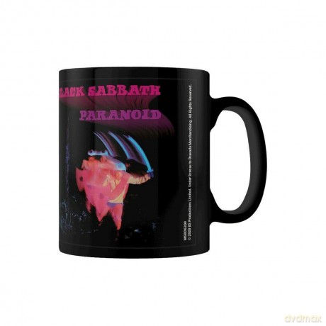 Black Sabbath Paranoid Black Pod Mug
