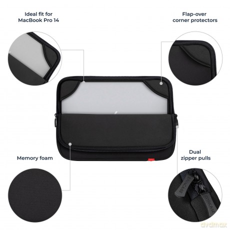 Black Sleeve Macbook Pro 14