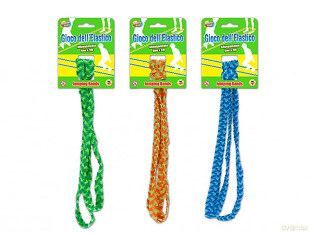 Blister Con Gioco Dell' Elastico 3 Modelli