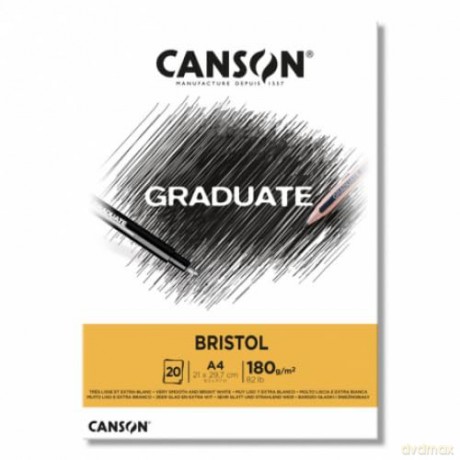 Blocco Bristol A4 20fg. 180 G