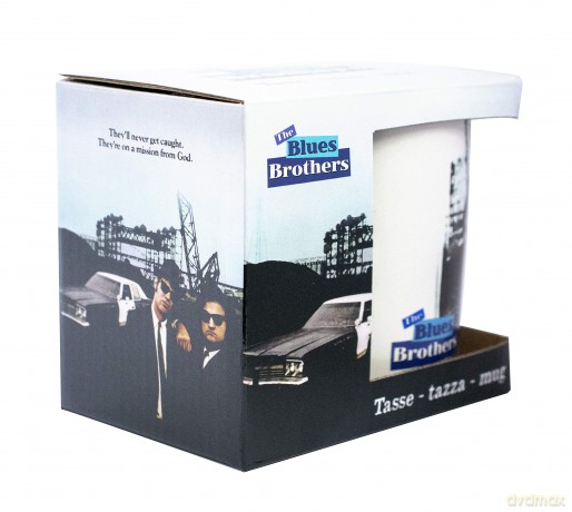 Blues Brothers - Kubek In Ceramica 320 Ml In Confezione Regalo 9x12x10 Cm