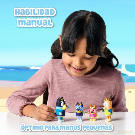 Bluey: Giochi Preziosi - Set 4 Personaggi Beach