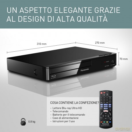 Odtwarzacz Blu-ray Panasonic DMP-BD84EG-K