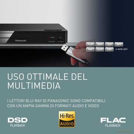 Odtwarzacz Blu-ray Panasonic DMP-BD84EG-K