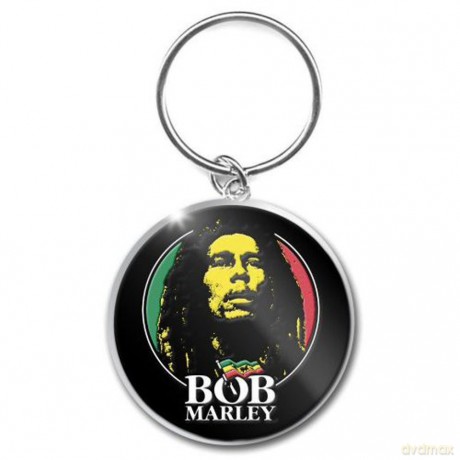 Bob Marley Standard Key-Chain: Logo Face