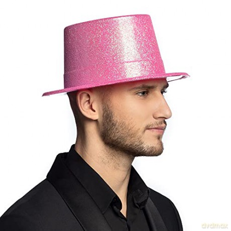 Boland: Hat Glitter Neon Pink 57