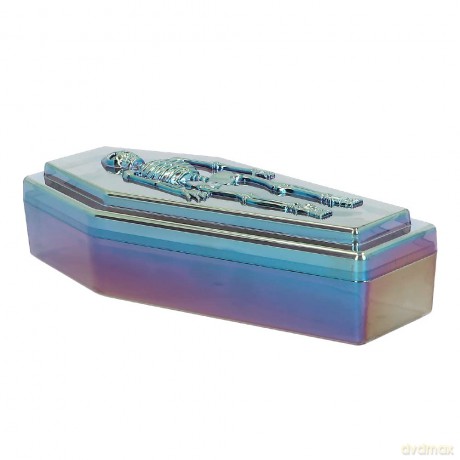 Boland: Pc. Coffin Box Iridescent (19 X 9 X 4,6 Cm) H