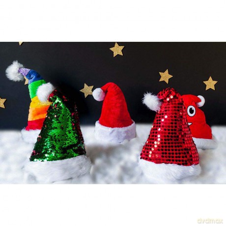 Boland: Pc. Hat Shitmas N. Cappello Babbo Natale Divertente