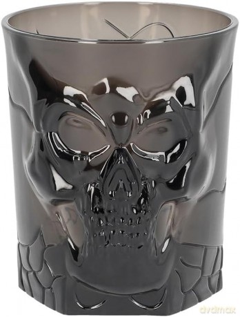 Boland: Pc. Plastic Drinking Glass Smoke Skull (400 Ml) H
