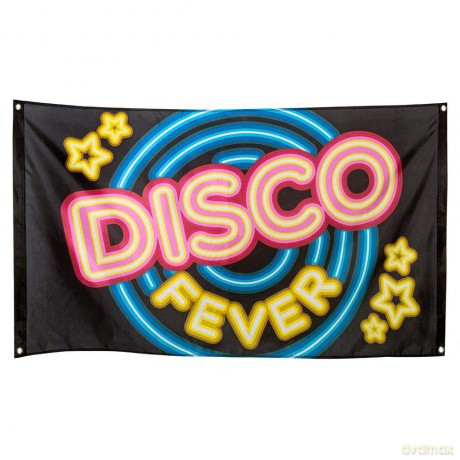 Boland: Pc. Polyester Flag 'Disco Fever' (90 X 150 Cm). Striscione Poliestere 90 X 150 Cm Disco Fever