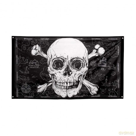 Boland: Pc. Polyester Flag Pirates (90 X 150 Cm)