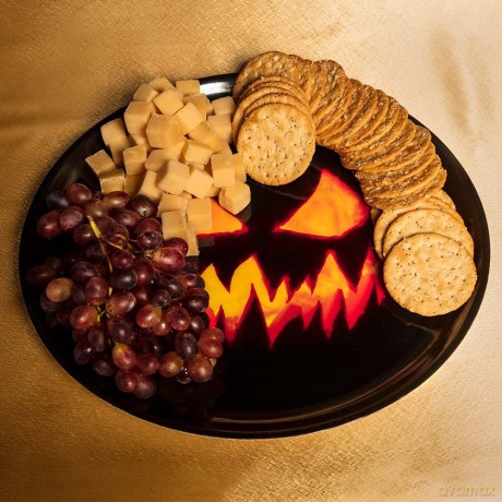Boland: Pc. Tray Creepy Pumpkin (34.5 Cm) H