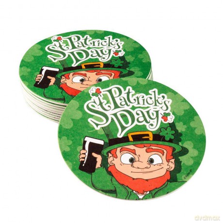 Boland: Set 10 Bierviltjes St Patrick'S Day (10 Cm)