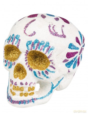 Boland: St. Sugar Skull Wit (16 X 14 Cm)