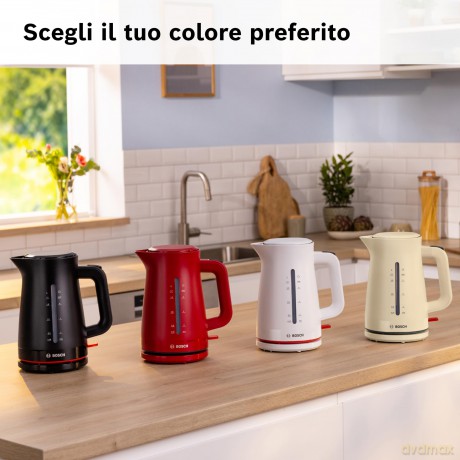 Bollitore Mymoment 1.7l Nero