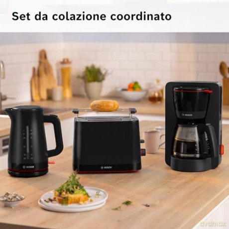Bollitore Mymoment 1.7l Nero