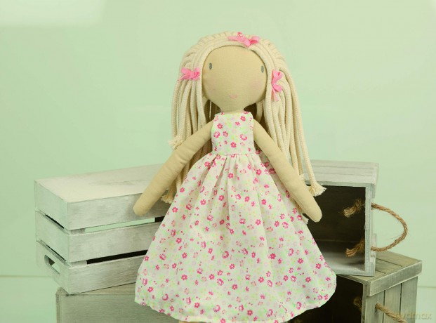 Bonikka - Kelsey Bambola In Stoffa 50 Cm