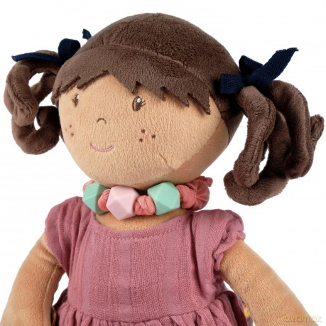 Bonikka: Mandy, Bambola In Stoffa 38 Cm Con Braccialetto Amicizia