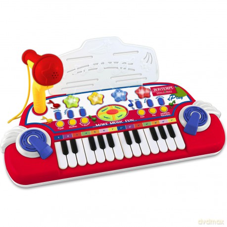 Bontempi 12 2932: Tastiera Elettronica A 24 Tasti Con Microfono E Leggio