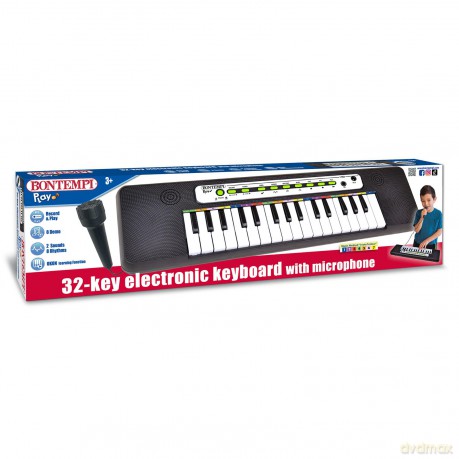 Bontempi 12 3200: Tastiera Elettronica 32 Tasti Passo Midi Con Microfono