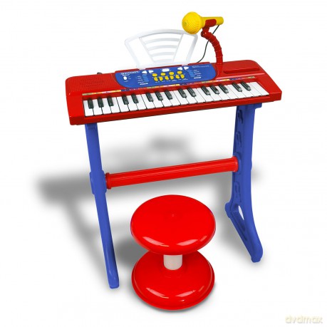 Bontempi 13 3720: Tastiera 37 Tasti Con Gambe, Microfono, Sgabello E Leggio