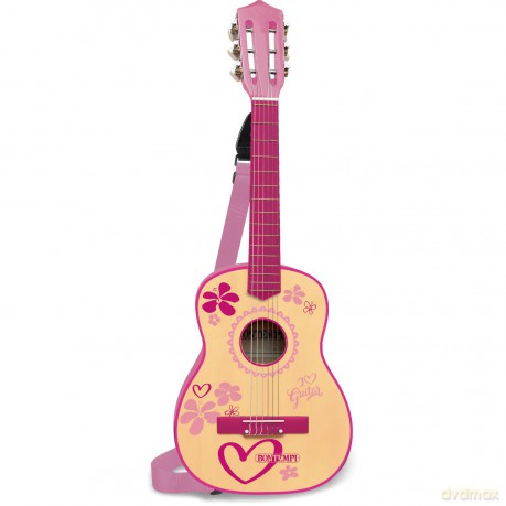 Bontempi 22 7571 - Chitarra Classica In Legno 75 Cm A 6 Corde Linea Igirl
